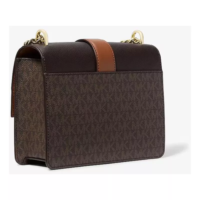 Michael Kors Greenwich Bolso bandolera 35S5GGRC1BBRO Marrón Piel Saffiano