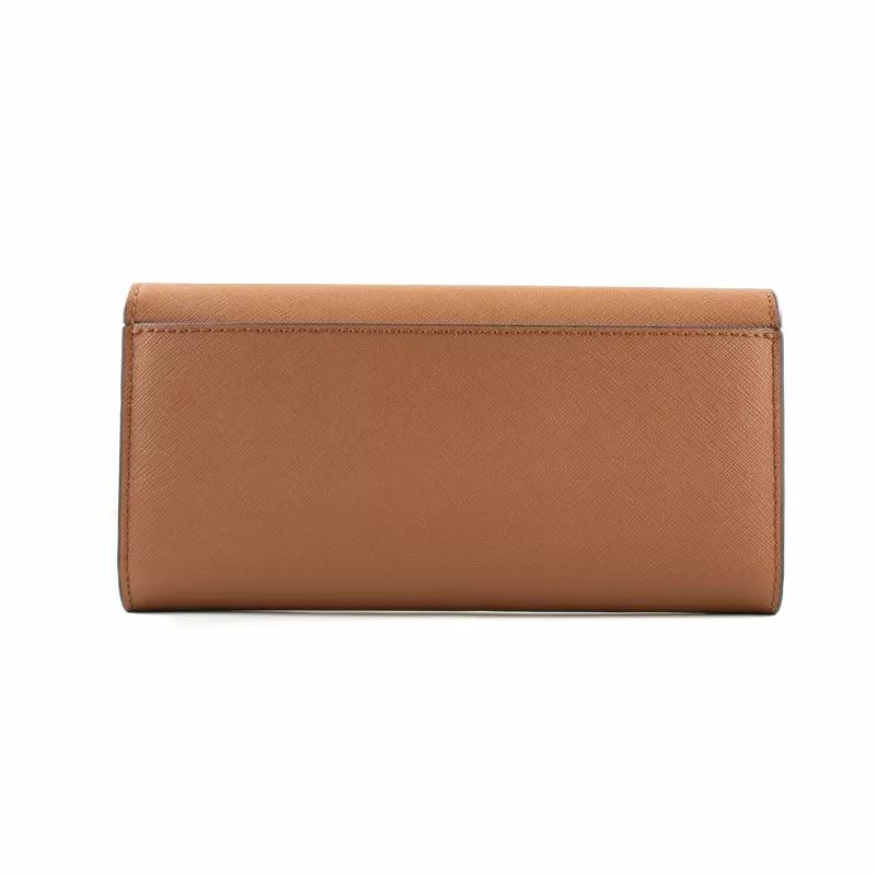 Michael Kors Greenwich Bolso bandolera de piel Saffiano Luggage 35F3GTVE7LLUG