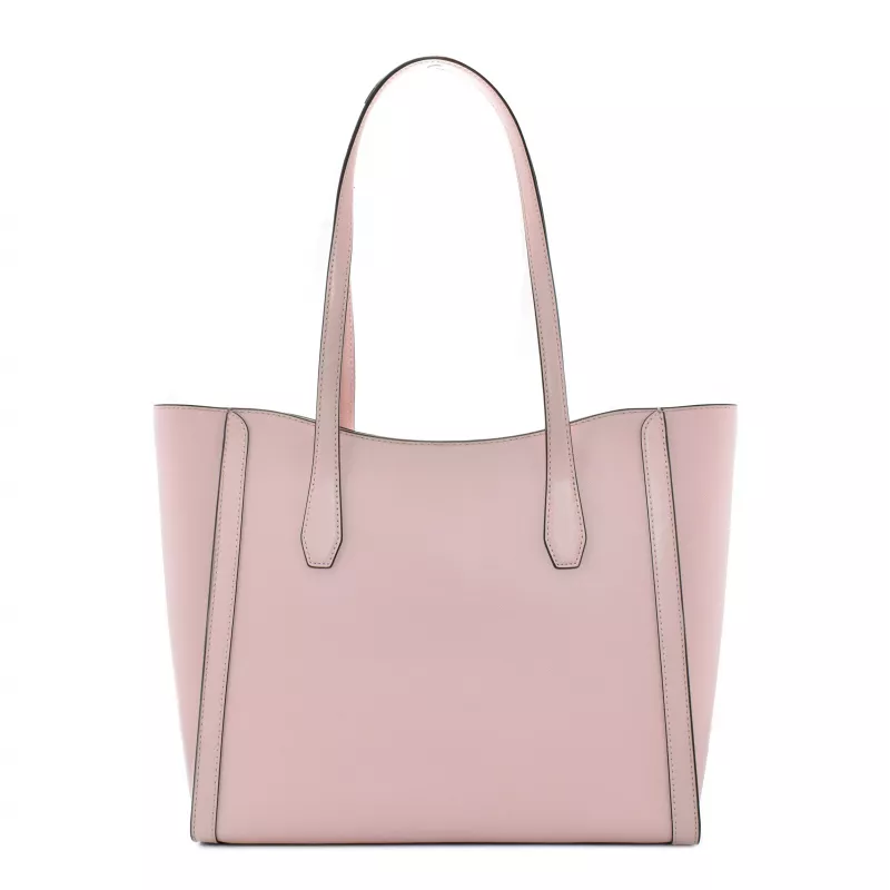 Bolso de hombro Michael Kors Greenwich Powder Blush piel Saffiano 35S4G9GT3LPOW