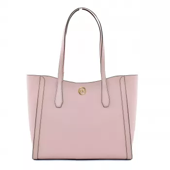 Bolso de hombro Michael Kors Greenwich Powder Blush piel Saffiano 35S4G9GT3LPOW