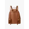 Michael Kors Hudson Mochila Luggage Brown Signature Coated Canvas Mujer 35F3G6HB6LLUG