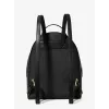 Michael Kors Hudson Mochila pequeña de piel granulada negra 31x26x13cm