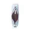 Michael Kors Jet Set Charm Bolso bandolera, Signature Brown/Acorn, 19x12x6 cm