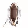 Bolso bandolera de mujer MICHAEL KORS Jet Set Charm con estampado de logo Signature, forma ovalada, 18x15x7 cm