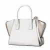 Bolso bandolera de mujer MICHAEL KORS Jet Set Charm con estampado de logo Signature, forma ovalada, 18x15x7 cm