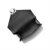 Michael Kors Jet Set Bolso bandolera negro lona recubierta Signature 35R4SWHL6UBLA