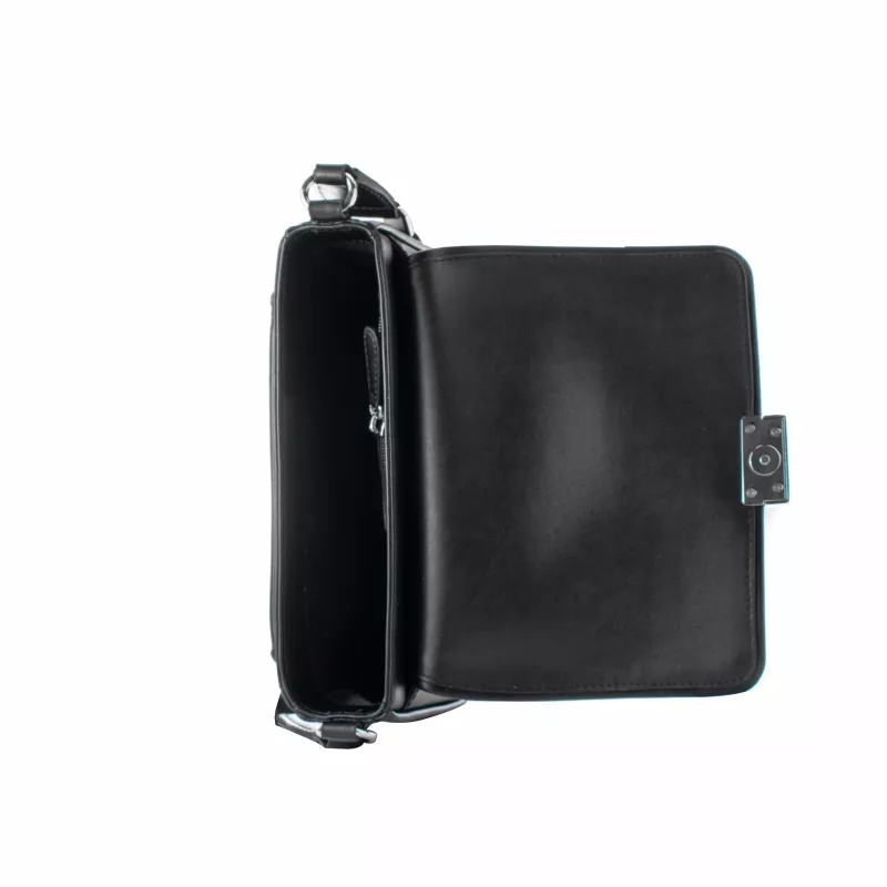 Michael Kors Jet Set Bolso bandolera negro lona recubierta con estampado de logotipo Signature