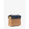 Michael Kors Jet Set Bolso bandolera Navy piel Saffiano 35T4SWHC5WNAV