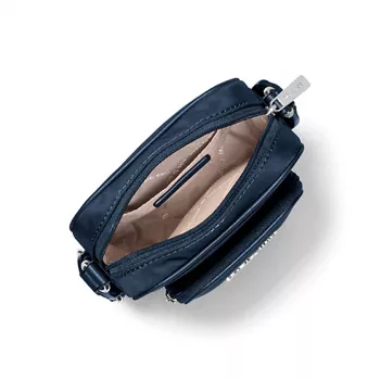 Michael Kors Jet Set Bolso bandolera Navy piel saffiano 35T5S5FC5CNAV
