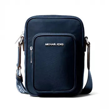 Michael Kors Jet Set Bolso bandolera Navy piel saffiano 35T5S5FC5CNAV