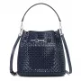 Michael Kors Jet Set Navy Signature Logo Bolso bandolera 35S6S2ZC1YNAV