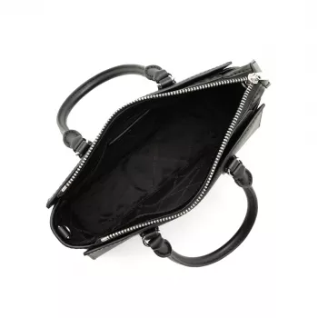 Michael Kors Jet Set Travel Bolso bandolera negro piel Saffiano 35F5S4XM1LBLA