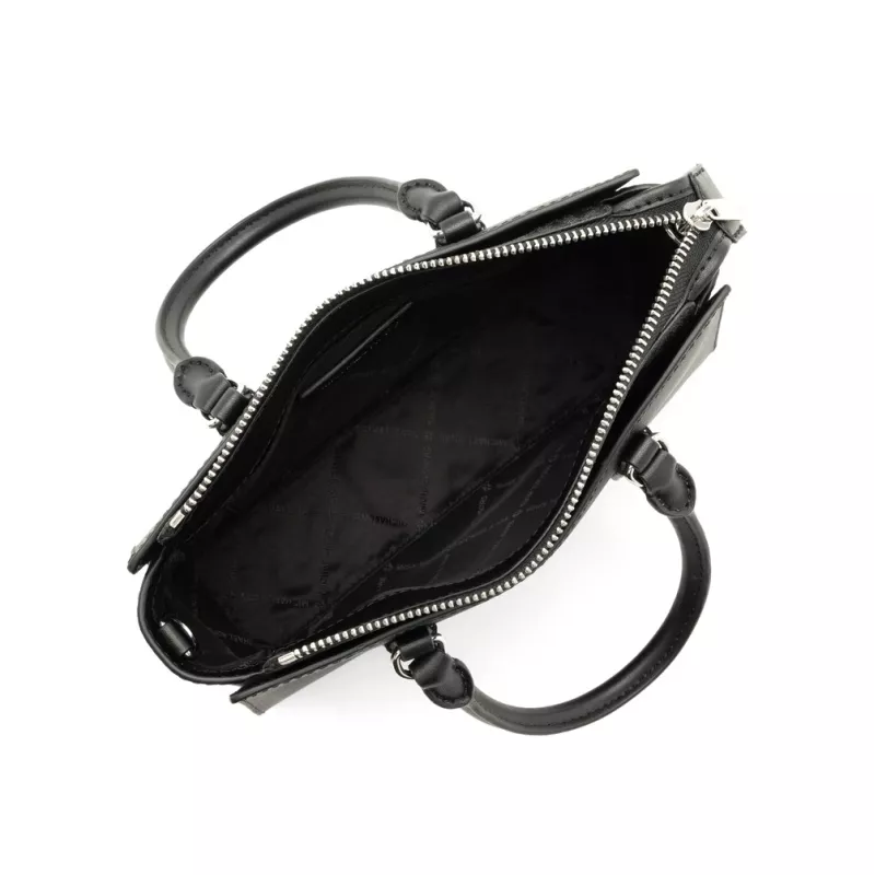 Michael Kors Jet Set Travel Bolso bandolera negro piel Saffiano 35F5S4XM1LBLA