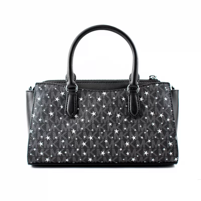 Michael Kors Jet Set Travel Bolso bandolera negro piel Saffiano 35F5S4XM1LBLA