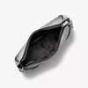 Michael Kors Jet Set Travel Bandolera Black Signature Coated Canvas