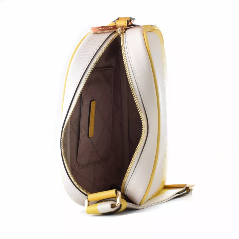 Michael Kors bolso bandolera Jet Set Travel marrón Acorn 35S4GTVC2LGLD
