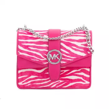 Michael Kors Jet Set Travel bolso bandolera marrón/Acorn 35S5SGRC1HDRA