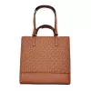 Michael Kors Jet Set Travel Bolso bandolera Luggage Brown piel Saffiano 35S4GX9T1BLUG