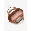 Michael Kors Jet Set Travel Bolso bandolera Luggage Brown piel Saffiano 35S4GX9T1BLUG
