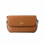 Michael Kors Jet Set Travel Bolso bandolera Luggage Lona recubierta con logotipo impreso Herrajes dorados