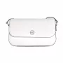 Michael Kors Jet Set Travel Bolso Bandolera Optic White Piel Saffiano 35F4STVC1LOPT