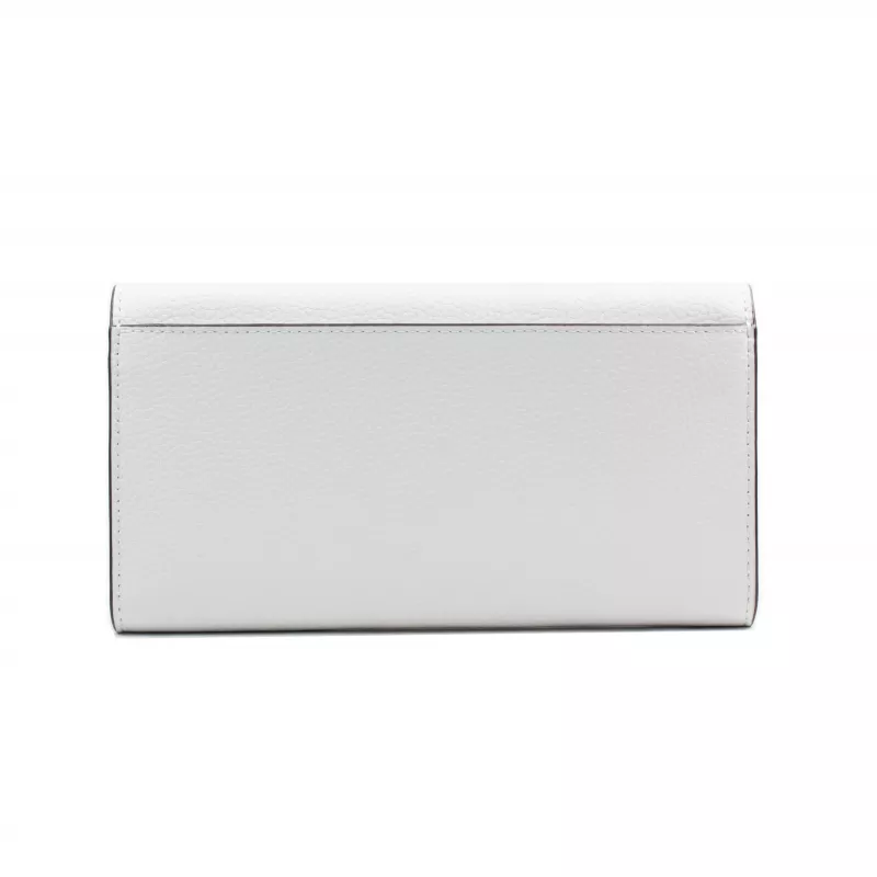 Michael Kors Jet Set Travel Bolso Bandolera Optic White Piel Saffiano 35S5S2ZC7LOPT