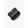 Michael Kors Jet Set Travel Bolso bandolera, piel Saffiano, negro, 21x14x4,5 cm