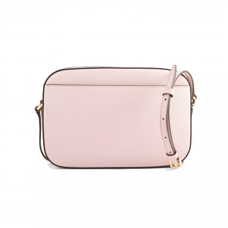 Michael Kors Jet Set Travel Bolso bandolera Piel Saffiano Powder Blush 35S1GTTC7LPOW