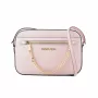 Michael Kors Jet Set Travel Bolso bandolera Piel Saffiano Powder Blush 35S1GTTC7LPOW