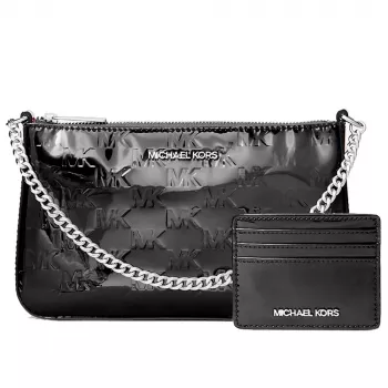 Michael Kors Jet Set Travel Bolso bandolera Set negro