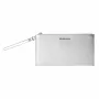 Bolso bandolera Michael Kors Jet Set Travel plateado de piel Saffiano 35F4STVW3LSIL