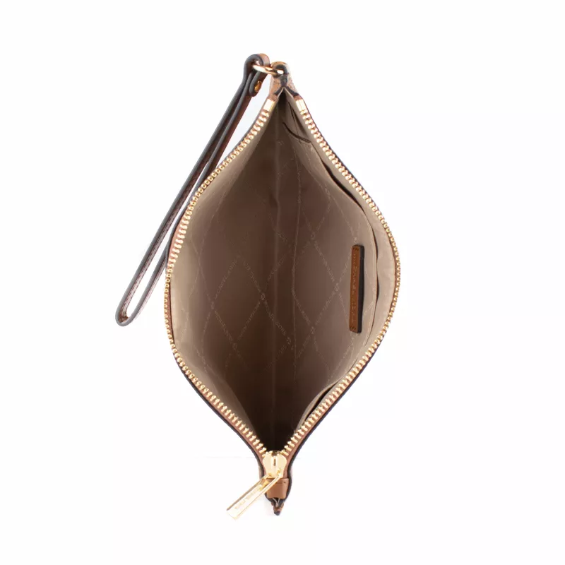Michael Kors Jet Set Travel Bandolera para móvil Piel Saffiano Luggage Brown 35S4GTVW3LLUG