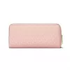 MICHAEL KORS Jet Set Travel Powder Blush bolso de muñeca de piel Saffiano 35R4GTVT3VPOW