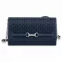 MICHAEL KORS Jet Set Travel bolso bandolera de piel Saffiano azul marino