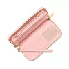 MICHAEL KORS Jet Set Travel Saffiano Leather Flat Multifunction Pouch en Powder Blush (35S6GTVE9LPOW)