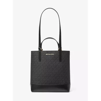 Michael Kors Jet Set Travel Bolso de hombro de piel Saffiano negro 35S4GX9T1BBLA