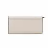 Michael Kors Jet Set Travel monedero de muñeca de piel saffiano, luggage, tono dorado