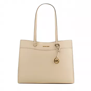 Michael Kors Jet Set Travel Bolso tote 35F4GTVT9LLTC - Piel Saffiano, grande, herrajes dorados