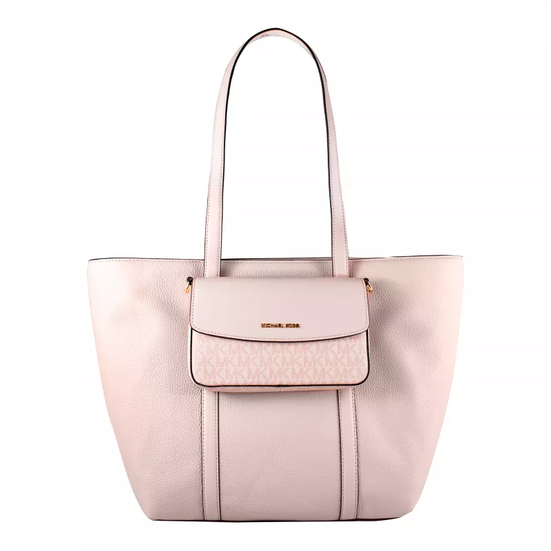 Michael Kors Jet Set Travel Bolso Tote 35S5GTVT3LPOW Powder Blush Piel Saffiano