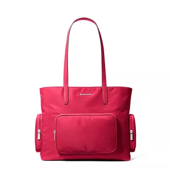 Michael Kors Jet Set Travel Bolso tote Dark Berry Multi Piel Saffiano de mujer 35T5S5FT9CDKR