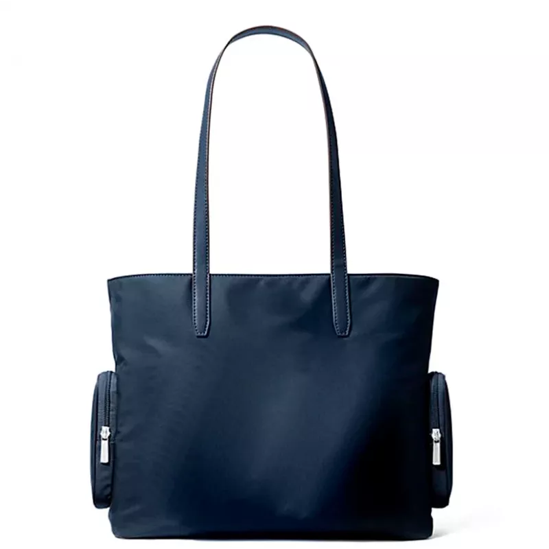 Michael Kors Jet Set Travel bolso tote navy piel Saffiano 35T5S5FT9CNAV