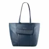 Michael Kors Jet Set Travel bolso tote navy piel Saffiano mujer 35S5STVT3LNAV