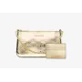 Michael Kors Jet Set Travel set de bolso tote con cartera - Opal Multi Signature Coated Canvas