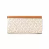 Michael Kors Jet Set Travel bolso bandolera Vanilla Signature lona recubierta 35F3GTVE7BVAN