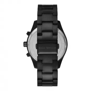 Michael Kors Lexington reloj de cuarzo cronógrafo hombre MK8899 46mm esfera azul plata acero inoxidable