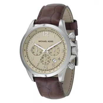 Michael Kors Reloj cronógrafo hombre MK8115 45mm negro silicona