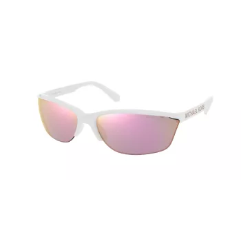 Michael Kors MK2110-30994Z Gafas de sol unisex Mariposa - Montura negra, lentes grises degradadas, 71/18/130 mm