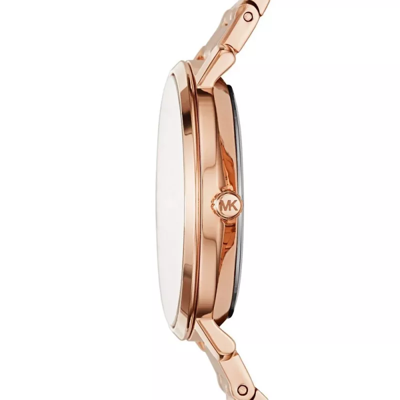 Michael Kors MK3501 Reloj para mujer de acero inoxidable en tono oro rosa 38mm