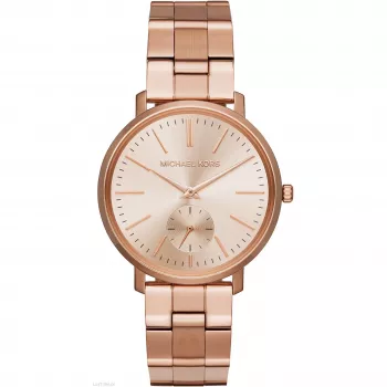 Michael Kors MK3501 Reloj para mujer de acero inoxidable en tono oro rosa 38mm
