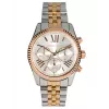 Michael Kors MK5735 Reloj cronógrafo de mujer, tono oro rosa acero inoxidable, 39 mm